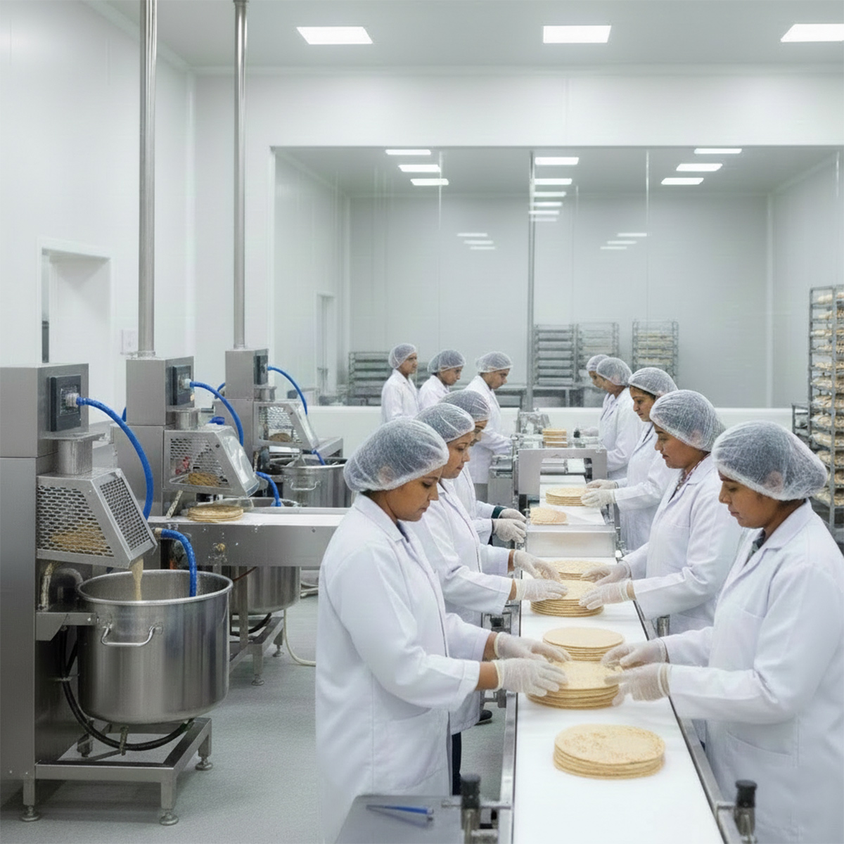 Traditional batter preparation process